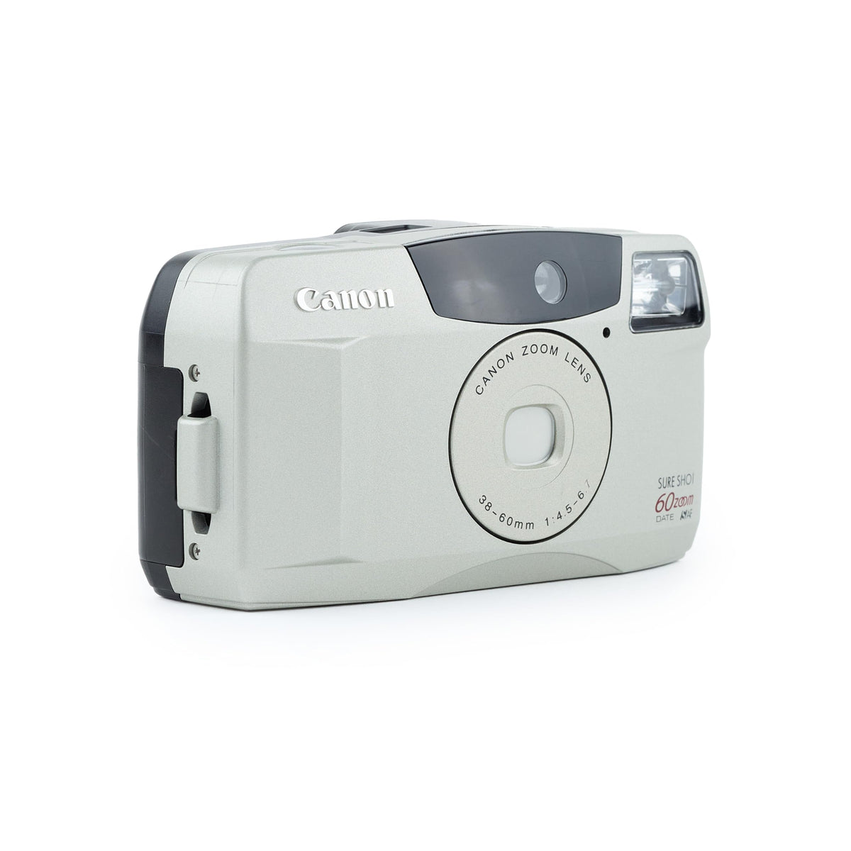 Canon Sure Shot 60 Zoom direct viewfinder aids precise composition.