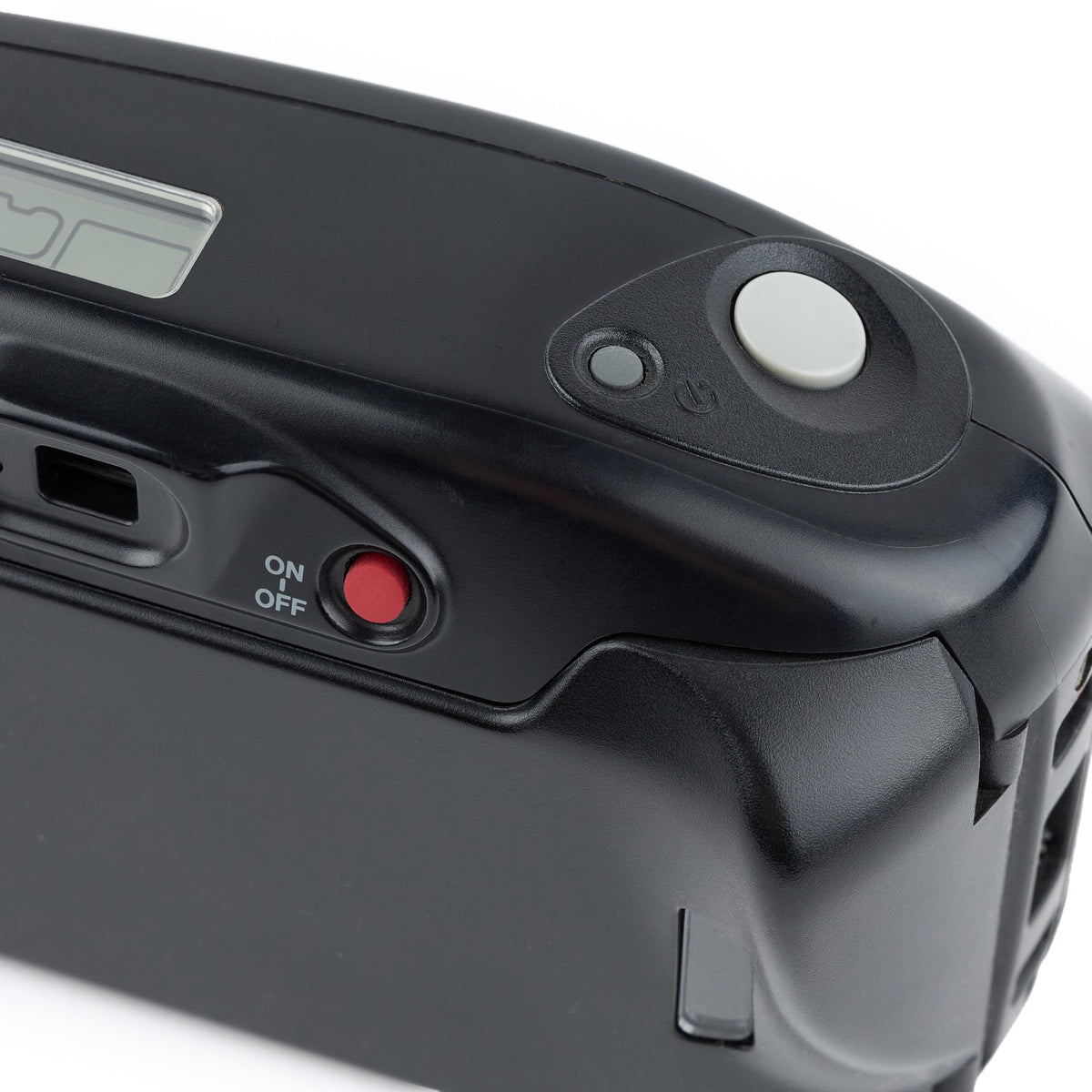 Renewed Canon Sure Shot Zoom-S 38-60mm label indicating tested reliability