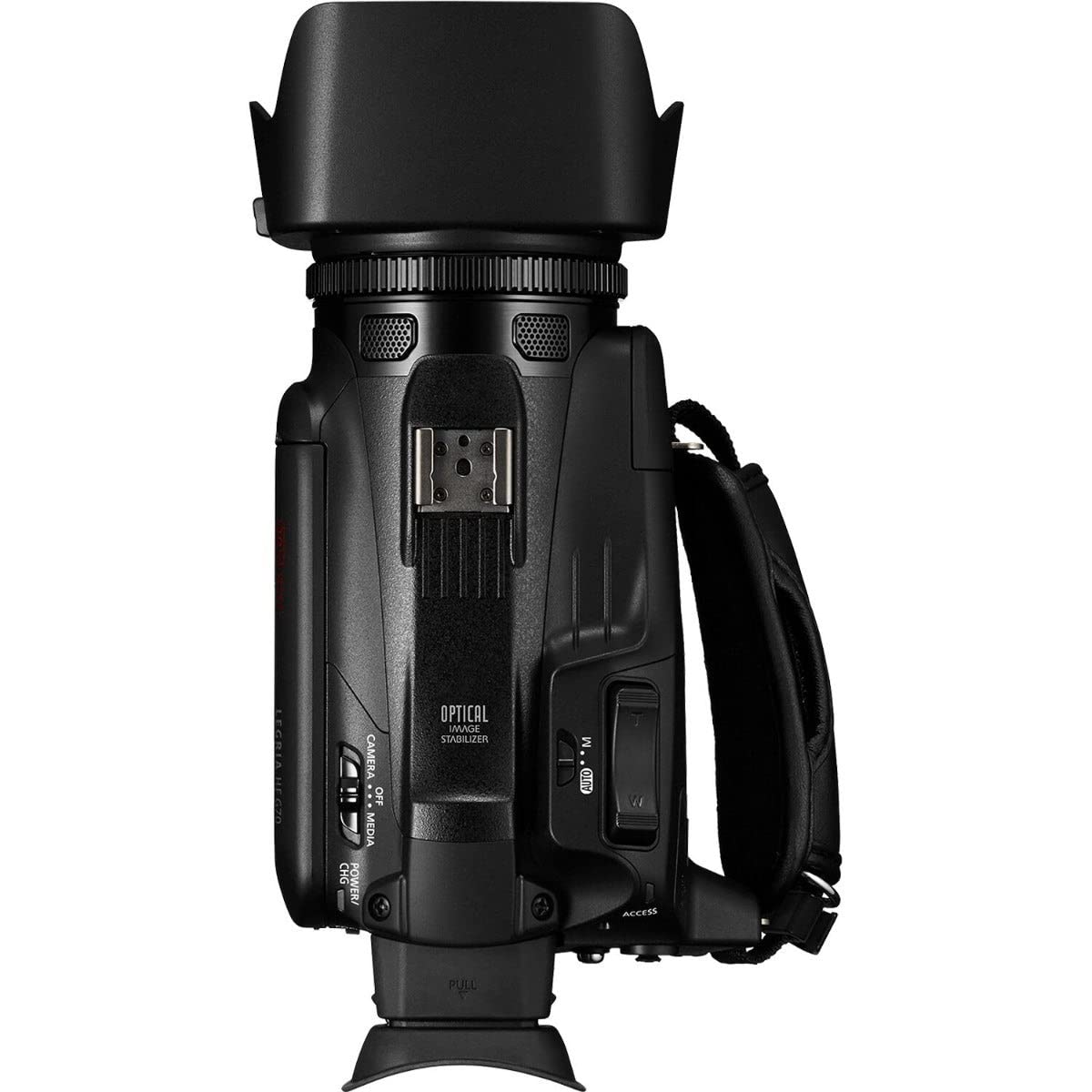 Canon VIXIA HF G70 image stabilization keeps handheld footage steady.