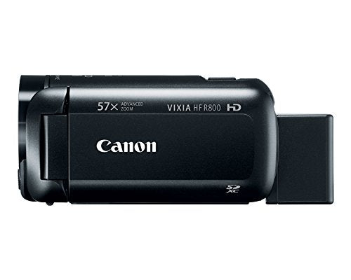 Canon VIXIA HF R800 with DIGIC DV 4 processor for smooth video processing.