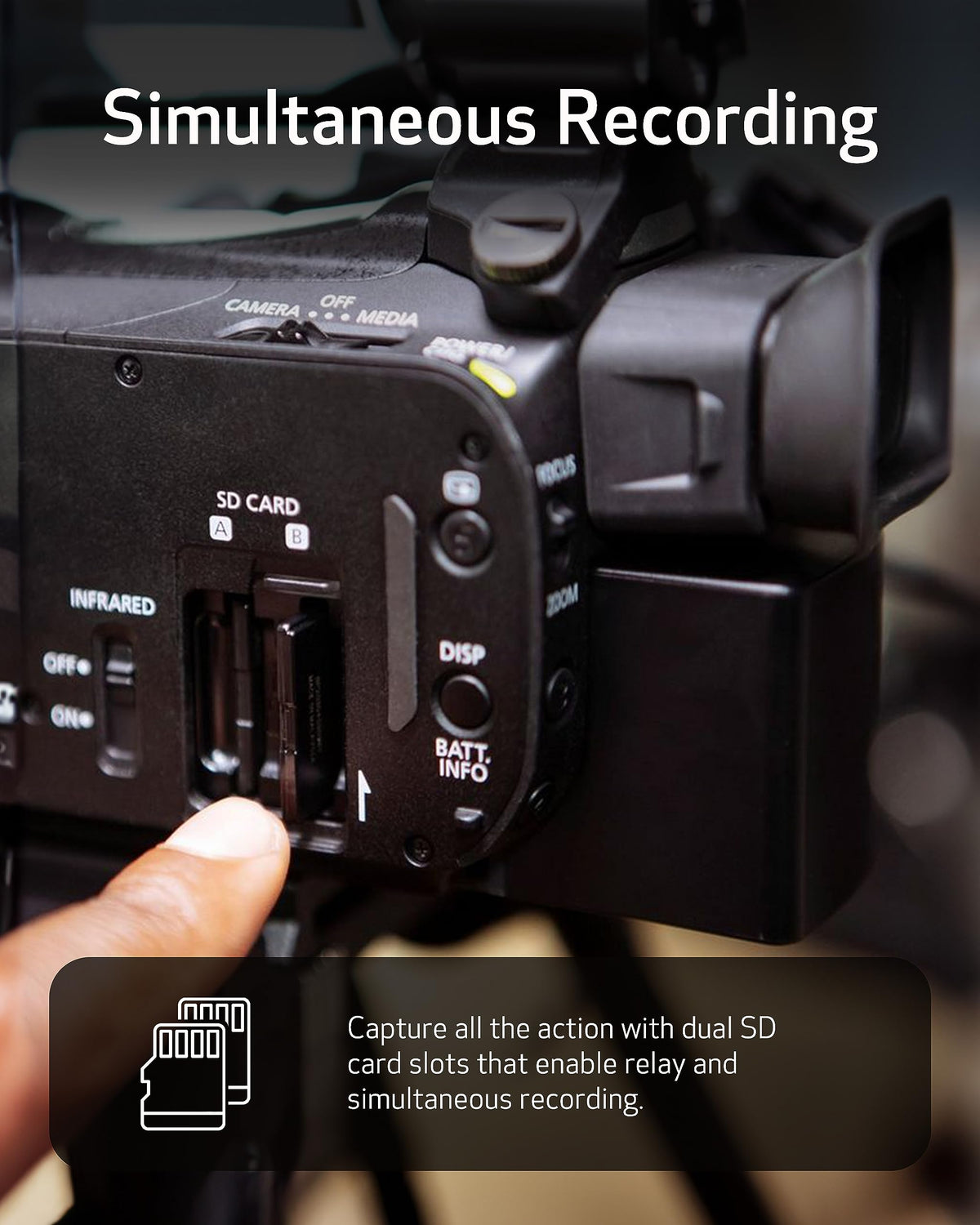 Canon XA60 USB-C live streaming to PC or Mac for HD sharing.