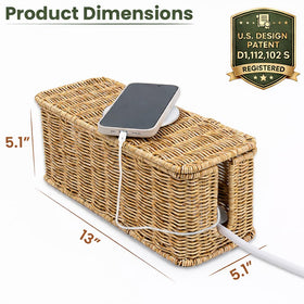 Cantalop top lid serving as flat surface for small decor and keys