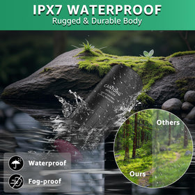 Cantong 8x32mm monocular IPX7 waterproof body resists rain and fog