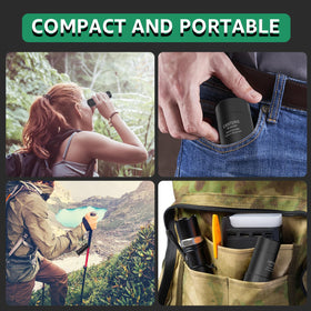 Cantong 8x32mm monocular twist-up eyecup for comfortable viewing with or without glasses