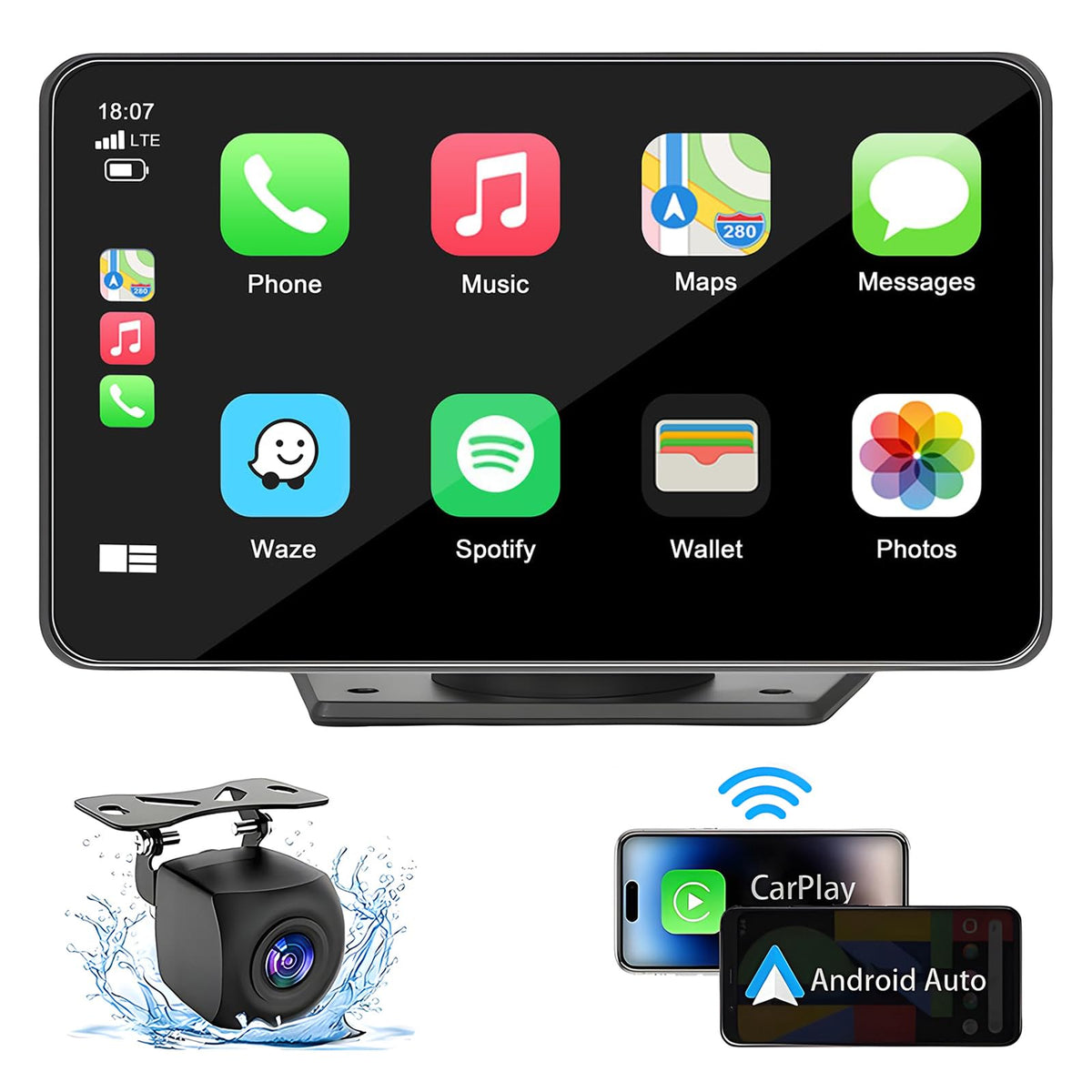 Capapro front display showing interface and easy controls for clear navigation