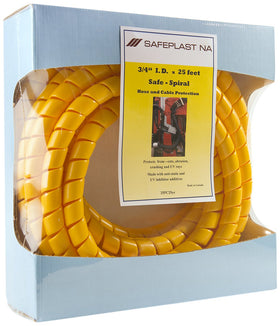 Caplugs SPPC yellow HD-PE construction with dense material for durability.