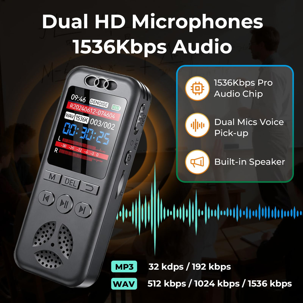 Cappsu portable voice recorder shown for pocket-friendly everyday carry