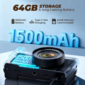 Captainbear includes a 64GB SD card ready to start capturing instantly.