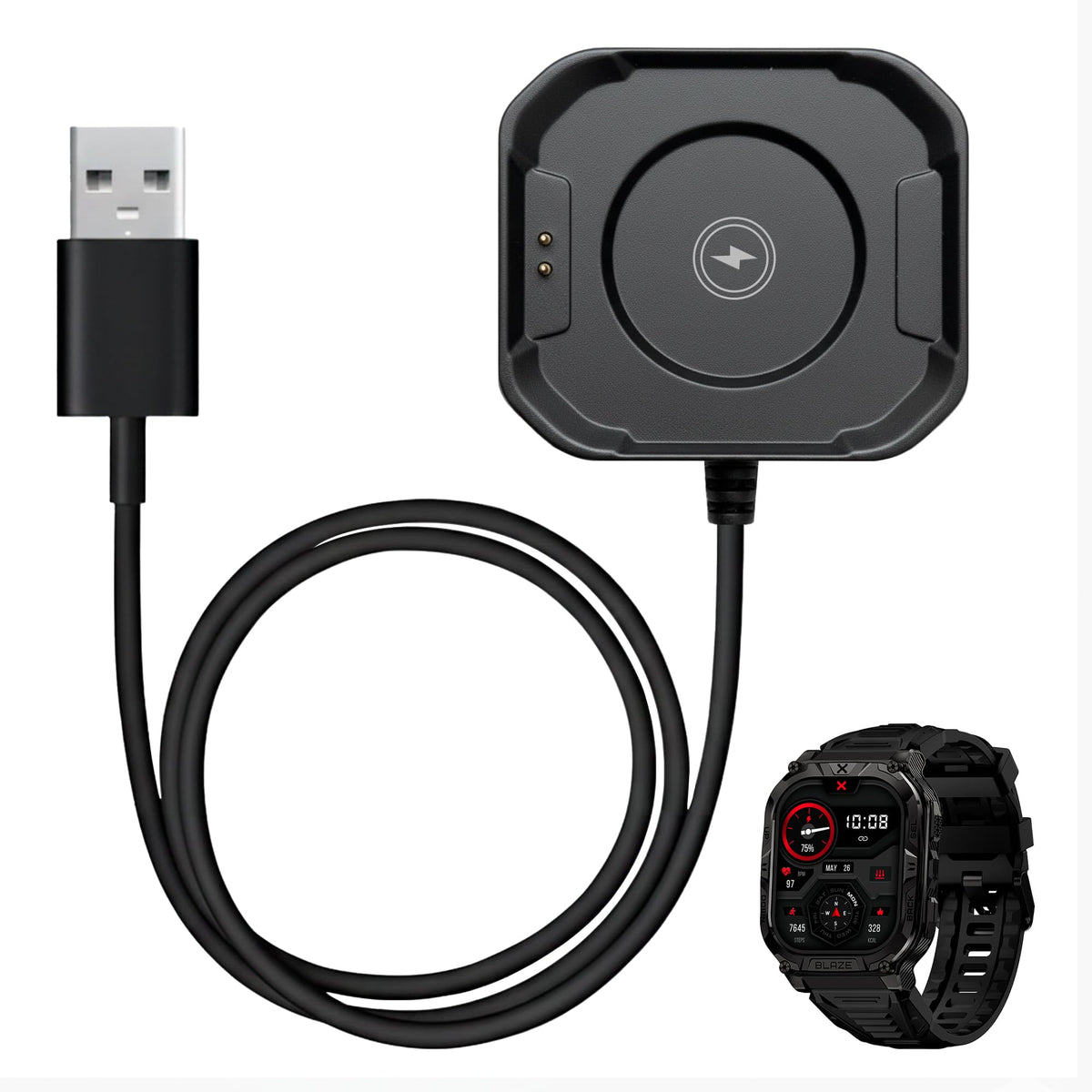 Carbinox front connector showing precise fit and quick charge benefit