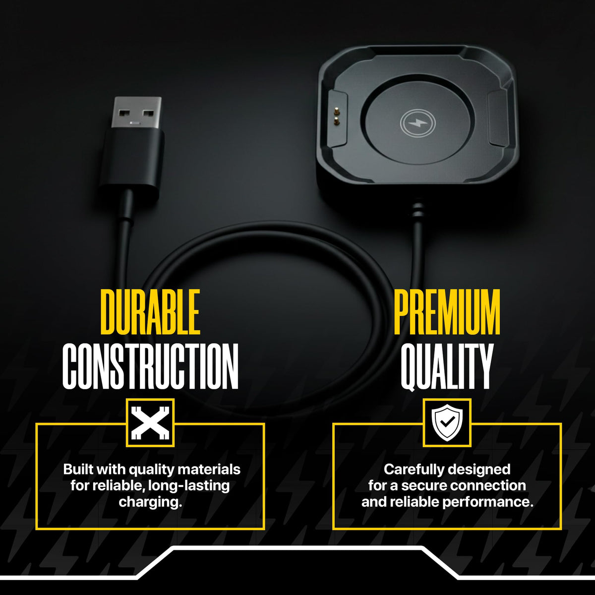 Carbinox packaging and label indicating authentic charger and reliable performance