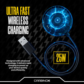 Carbinox USB charger Blaze R highlights fast charging capability for quick top-ups