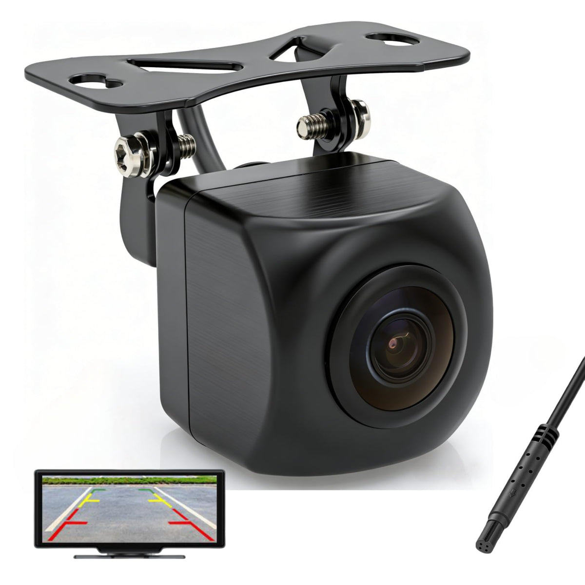 CARKOOL backup camera 1080p end-view for CarPlay visibility
