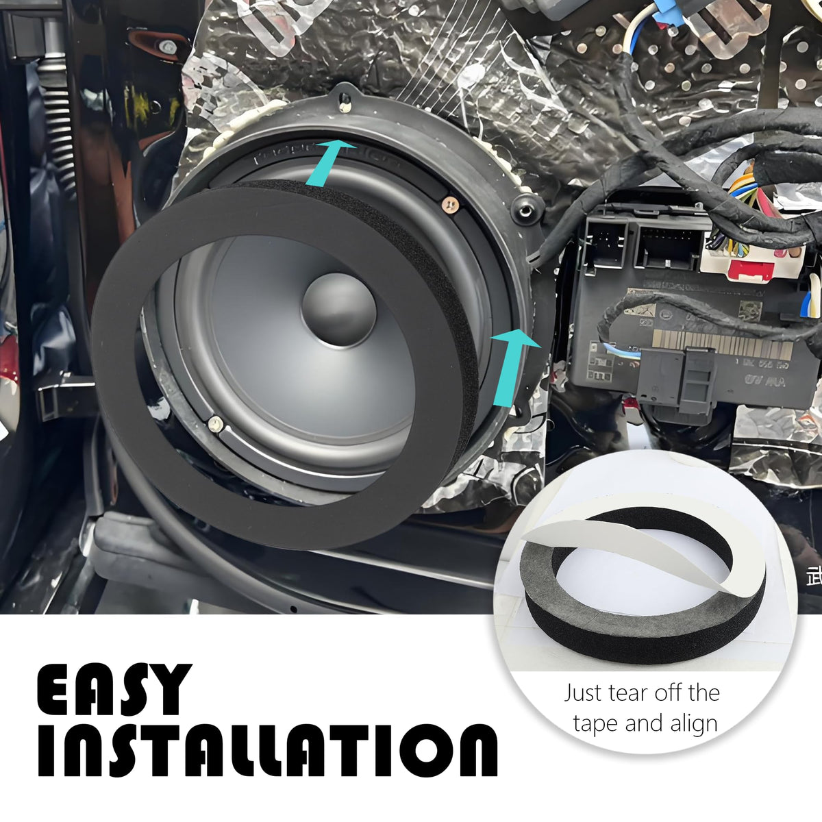 Carleef sound clarity rings enhance overall stereo experience.