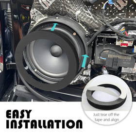 Carleef sound clarity rings enhance overall stereo experience.