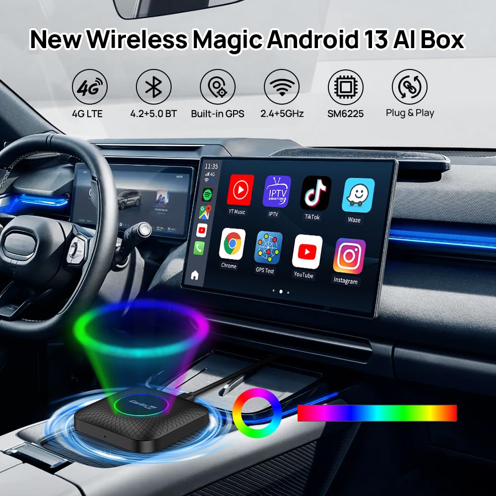 Carlinkit AI Box CarPlay upgrade for non-BMW/Nissan models with touchscreen.