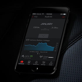 CarLock tracking continues even when engine is off to deter theft.