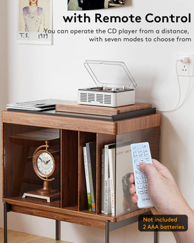 CARONSORT back panel with USB AUX and S/PDIF ports for versatile wired connections