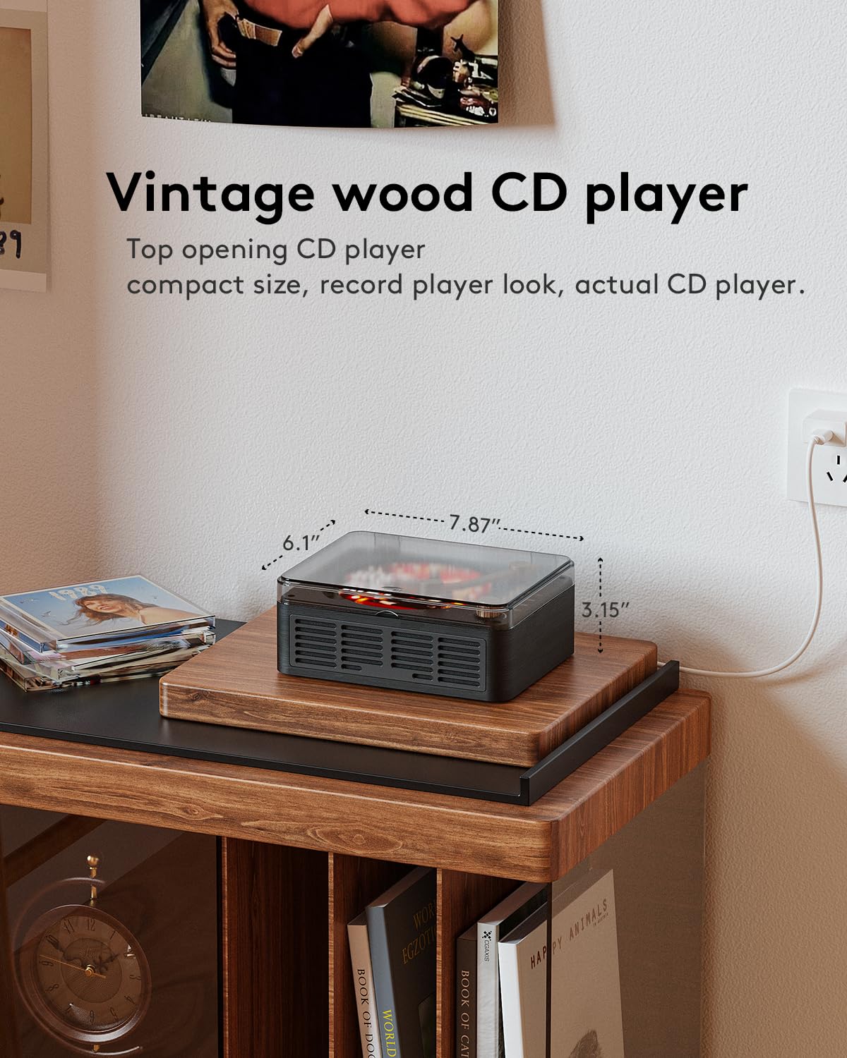CARONSORT in-use living room setup showing Bluetooth streaming convenience and aesthetic fit