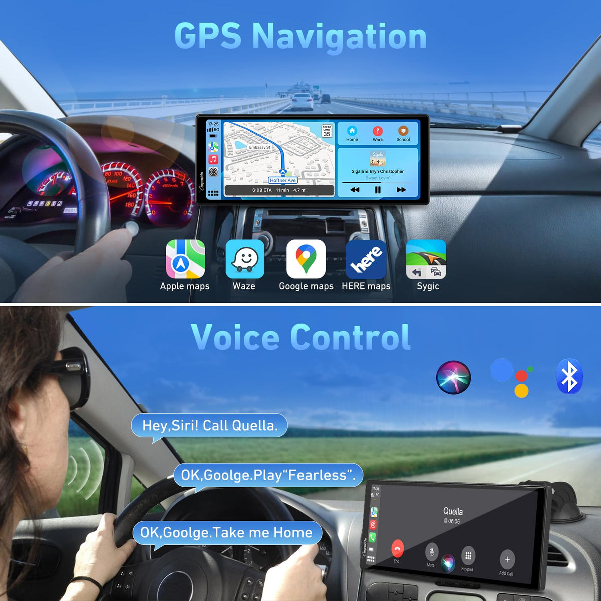 Bluetooth audio with built-in EQ for richer car sound