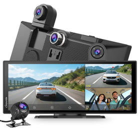 Carpuride W125S front camera 4K for clear daytime footage