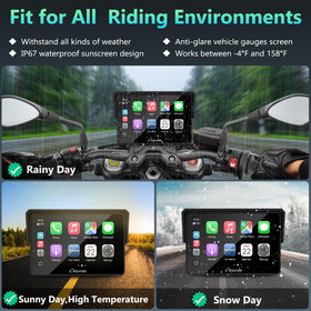 Carpuride W502BS IP67 waterproof durable design