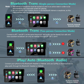 Carpuride W502BS wireless CarPlay Android Auto for BMW
