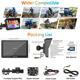 Carpuride W502PRO power options for reliable bike operation.