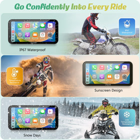 Carpuride W603D Bluetooth audio enables calls and music on the ride