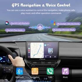 Carpuride W701 Pro dual Bluetooth for clear hands-free calls in car