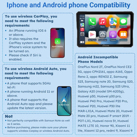 Carpuride W702 dual power options support stable operation