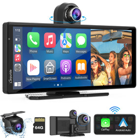 Carpuride W903 9.3 inch display for safe hands free navigation