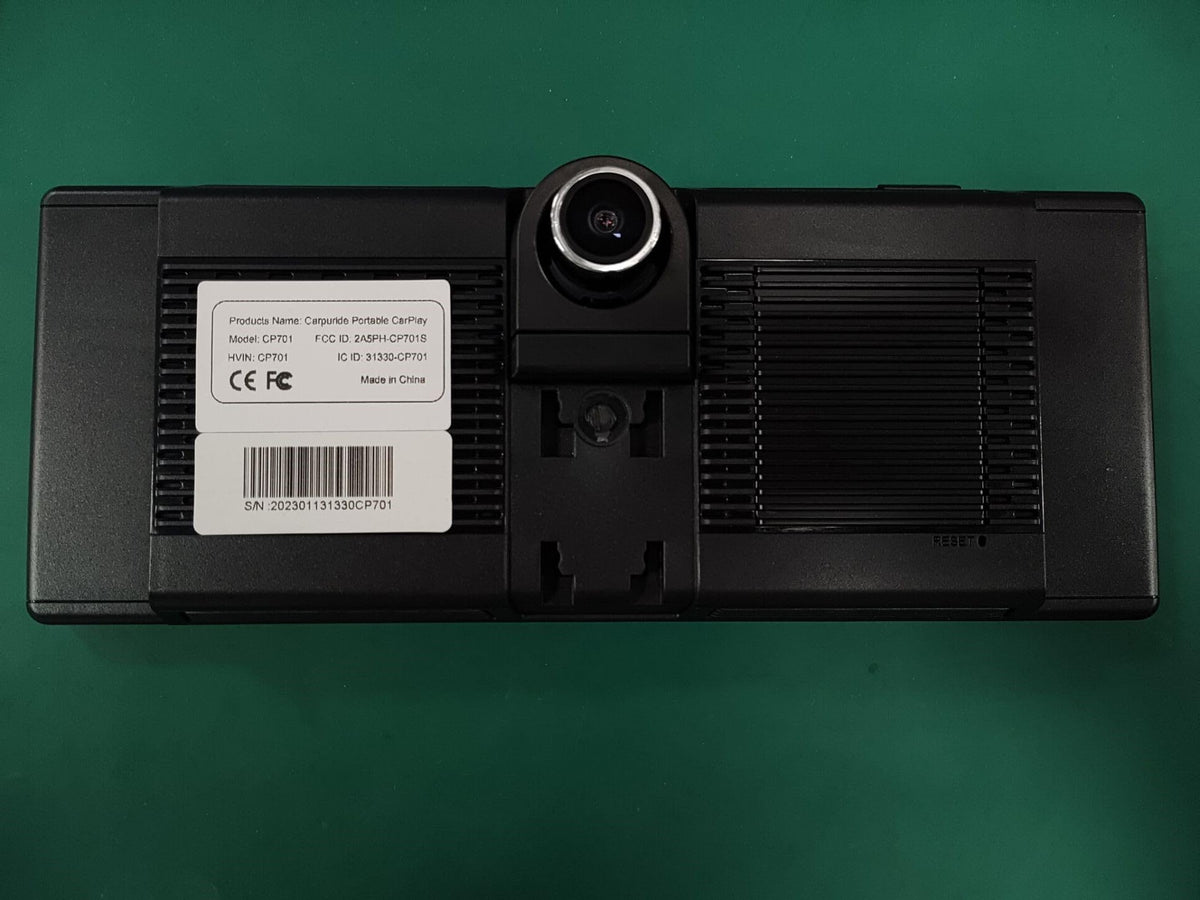 Carpuride W903 easy installation with suction mount and 360-degree rotation.