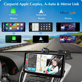 Carpuride W903 rear camera 1080p for rear visibility during parking and travel