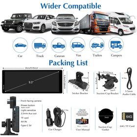 Carpuride W903 Siri and voice control for hands-free operation.