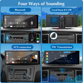 Carpuride W903 voice control with Siri and Google Assistant for hands-free use