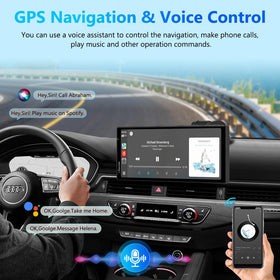 Carpuride W903S wireless CarPlay Android Auto connects for hands-free control