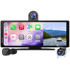 Carpuride W903S3 front camera 4K delivers crisp daytime footage for safer driving