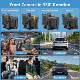 Carpuride W905 9-inch touchscreen enables easy navigation and media control