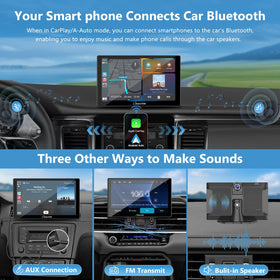 Carpuride W905 power options for broad car compatibility