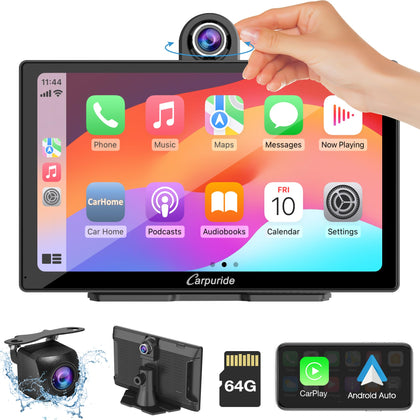 Carpuride W905 wireless CarPlay/Android Auto 9-inch screen for hands-free driving