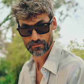 Carrera Mazzucchelli acetate frame with durable custom hinges for daily wear