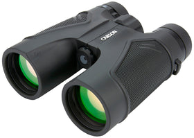Carson 3D ED 10x42 binoculars ergonomic grip ensures comfortable handling on long hunts