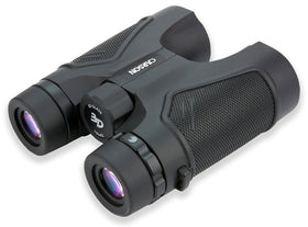 Carson 3D ED 10x42 binoculars eyecups twist-down provide comfortable viewing for eyeglass wearers
