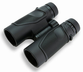 Carson 3D ED 10x42 binoculars rubberized armor protects against bumps in rugged terrain
