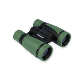Carson Hawk kids binoculars compact design for easy backyard birdwatching.