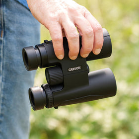 Compact travel-ready Carson Makalu binoculars