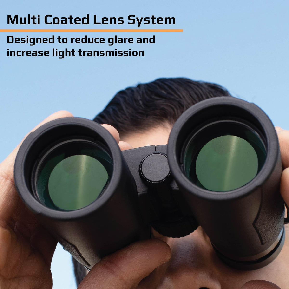 Lens covers protecting Carson Makalu lenses from dust and scratches