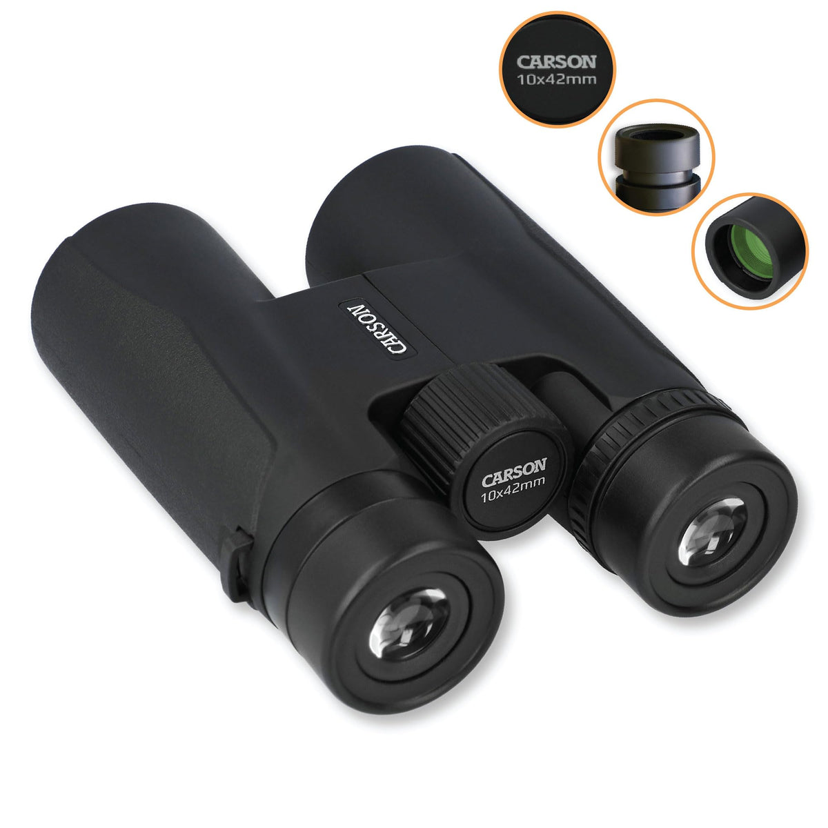 Protective case for Carson Makalu 10x42mm binoculars