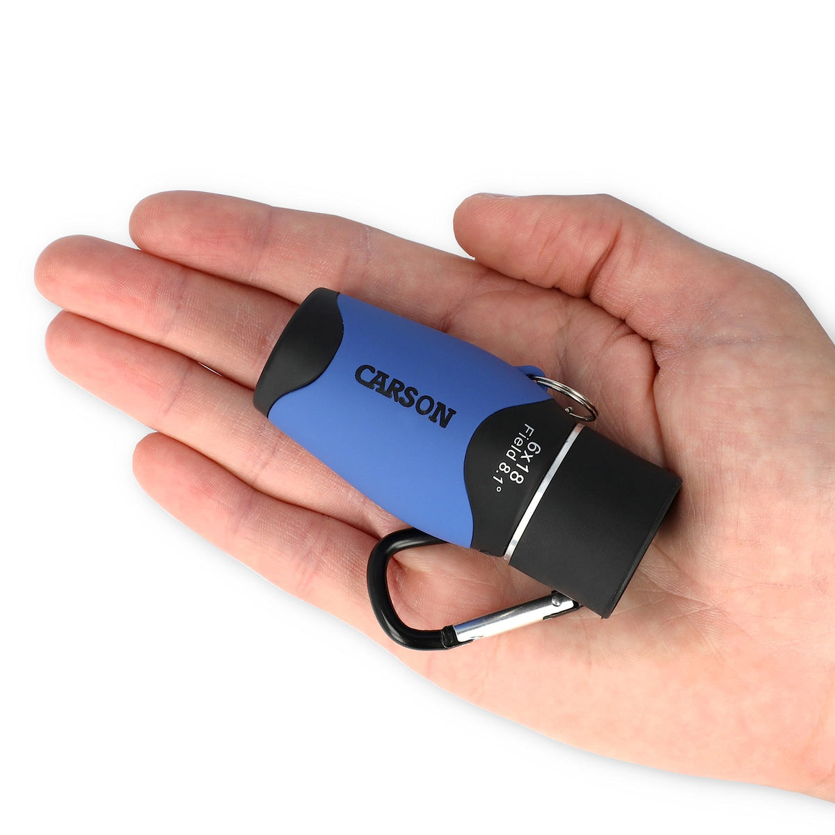 Carson MiniMight fully coated optics for clear, sharp images.