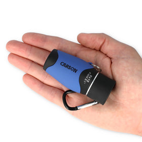 Carson MiniMight fully coated optics for clear, sharp images.